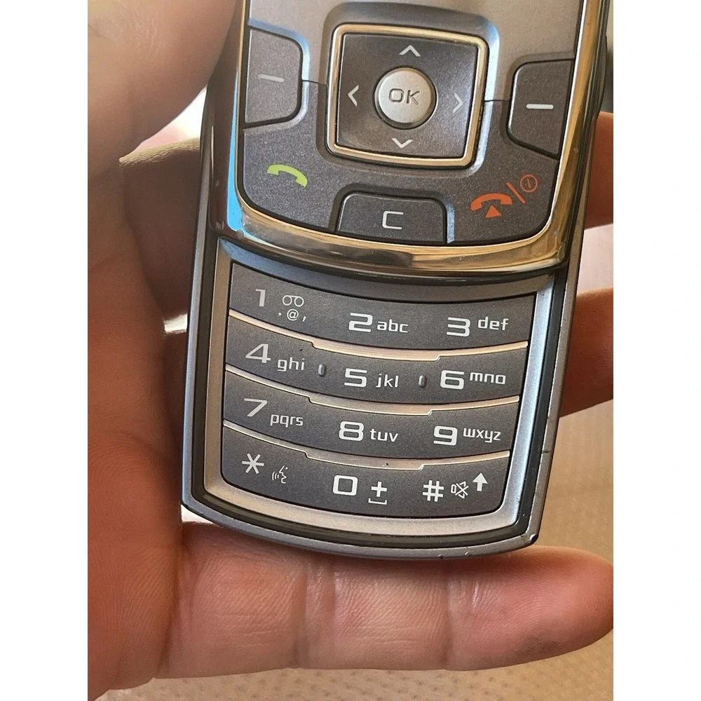 Vintage Samsung Katalyst SGH-T739 - Blu Slider Cell , T-mobile, Untested
